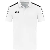Jako Power Polo Hommes - Blanc | Taille: S