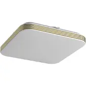 Milagro Plafond carré 26 cm LED 11W blanc / or Dabar Eko-Light