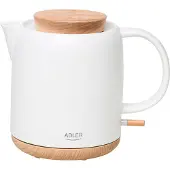 Adler Bouilloire électrique en céramique AD 1304 1,0 L