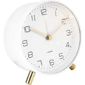 Karlsson Réveil design 5752WH 11cm