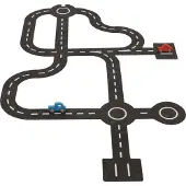 Sonstige Verlage Route de jeu avec 2 véhicules