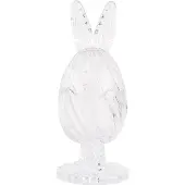 Clayre & Eef Pot en verre Œuf Ø 9x22 cm Verre transparent