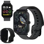 Forever Smartwatch ForeVigo 3 SW-320 Résistant à l'eau 1,7 pouces 200mAh Noir