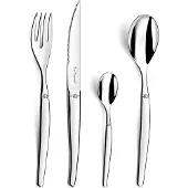 Lou Laguiole Coffret Couteaux Laguiole Jet 16p Design Moderne, Tranchant Durable - Amefa