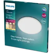 Philips Plafonnier LED Plafond 22W 2000lm 2700K SceneSwitch White Super Slim CL550