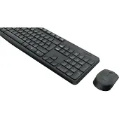 Logitech Pack Clavier et Souris Sans fil MK235 Noir