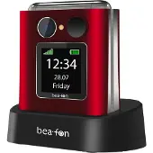 Beafon Téléphone portable Fold 10 Rouge