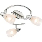 Globo Lighting Projecteur métal chromé, 3x E14
