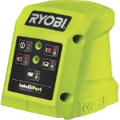 Ryobi RC18115 Chargeur rapide de batterie 18 V ONE+ 1,5 Ampère ( 5133003589 ) pour batteries Li-Ion