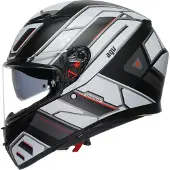AGV K3 Casque intégral Rivia Mat-Noir / Blanc S