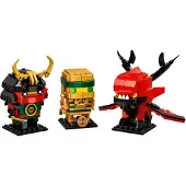 LEGO BrickHeadz 40490 NINJAGO 10 - Edition exclusive du 10e anniversaire