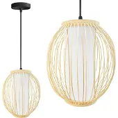 Toolight Lampe Suspendue APP1634-1CP Brown