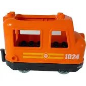 LEGO Locomotive Duplo (orange)