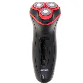 Mesko Rasoir pour homme Mesko MS 2926, rasoir rotatif, tondeuse, noir et rouge