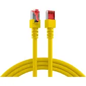 EFB Elektronik K5511.10 RJ45 Patchkabel S/FTP, Cat.6, LSZH, 10m, gelb