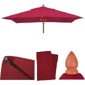 MCW Toile de rechange pour parasol -C57 3x3m