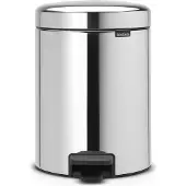 Brabantia NewIcon Poubelle à pédale 5 Litres Acier inoxydable