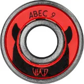 Wicked Abec 9 Bearing Rouge,Gris