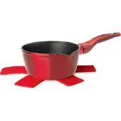 Excelsa Casserole Phoenix 16 Cm Aluminium Rouge