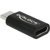 DeLOCK 65697 câble changeur de genre USB Type-C Noir