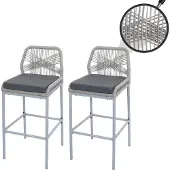 MCW Tabouret de bar -O21 (lot de 2)