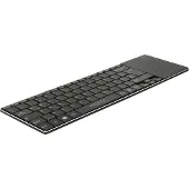 DeLOCK Funktastatur für Smart TV und Windows PCs mit Touchpad 6 mm flach (12454)