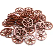 LEGO Roue de chariot Carrosse Marron - 4489b NOUVEAU ! Quantité 100x