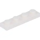LEGO 1x4 plaque 3710 - 50 pièces blanc