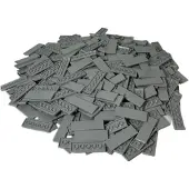 LEGO 100 carreaux 2x6, gris clair