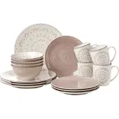 Ritzenhoff & Breker Service combiné "VALENCIA" 16 pièces en porcelaine