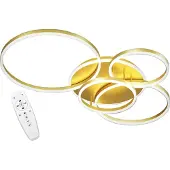 Toolight Lampe Suspendue APP1057-C Gold