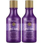 INOAR Absolut Speed Blond ensemble pour cheveux blonds 2x250 ml