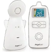 AngelCare Babyphone AC423-D, vainqueur du test ÖKO-Test, faible rayonnement, portée de 250 m, avec veilleuse et affichage de la température ambiante