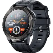 RUBICON Montre intelligente Hommes RNCF26-1 BLACK