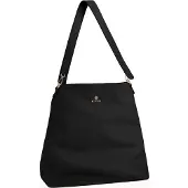Betlewski BTJ-01 Sac en cuir écologique spacieux noir Miley