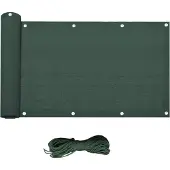Generic Rebecca Mobili Brise-vue 0,9x5 m en PEHD vert