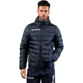 Givova Olanda Jacket Blue M Man Blue M