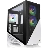 Thermaltake Divider 370 TG Midi Tower Noir, Blanc