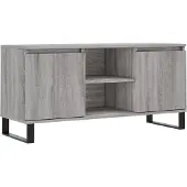 vidaXL Armoire TV Gris Sonoma 104x35x50 cm Bois composite