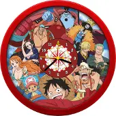 Kids Zegar Ścienny One Piece - Licencjonowany Zegar w Estetycznym Opakowaniu