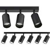 Toolight Lampe APP1242-6C Black