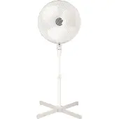 Ecg FS 40a | Ventilateur sur pied | Puissance 50 W | Diamètre 40 cm | 3 vitesses | Fonctionnement très silencieux | Hauteur réglable | Grille de sécurité