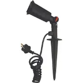 Faro Projecteur de jardin à LED avec câble de raccordement IP44 noir