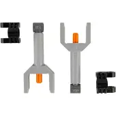 LEGO Technic 2 x Actionneur linéaire Vérin de réglage avec support NOUVEAU Pièces 4 pièces