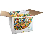 PlayMais 160042 Maïs à modeler EDULINE Large, plus de 6300 pièces, accessoires inclus, coloré (1 kit)