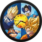 Kids Zegar ścienny Dragon Ball Super - Oficjalny produkt LICENSING