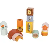 Small Foot Safari cubes pour enfant 12 m+ 12 pcs