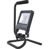 Osram Lampe de travail LED , modèle S-Stand, 30W, 840, 4000K (blanc froid), 2700 lm, IP65, tête orientable, câble de 2 mètres