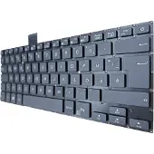 T-ProTek Clavier FRANÇAIS Noir Sans cadre compatible avec Asus VivoBook 14 X405UR-BV027T
