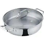 Berndes Poêle à servir avec couvercle en verre 28 cm b.brilliant Special